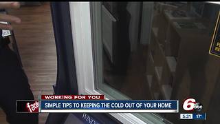 Saving you money by keeping cold air out of your home