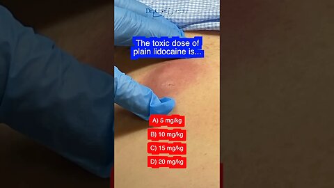 POP Quiz: Anesthetics