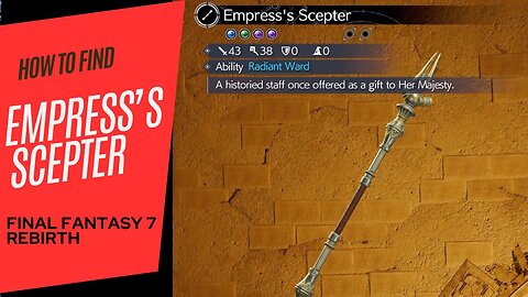 Empress"s Scepter | Final Fantasy VII Rebirh