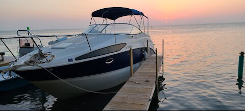 2005 Bayliner 265 Cabin Cruiser sea trial with new Stroker 383