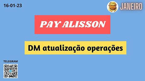 PAYMASTER ALISSON DM atualização operações