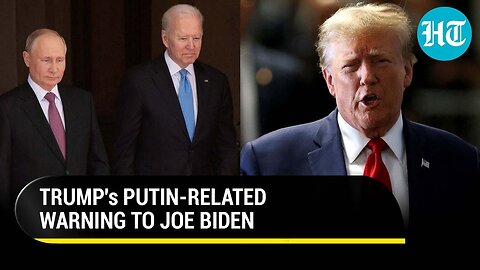 Trump's Big Putin-Related Message To Biden, After Mocking Him With 'Bright Bulb' Jibe | USA Election