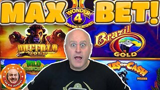 💰Wonderful Wonder 4 WIN$! 💰Buffalo Gold 25 FREE GAME$ RE-TRIGGER! | Raja Slots