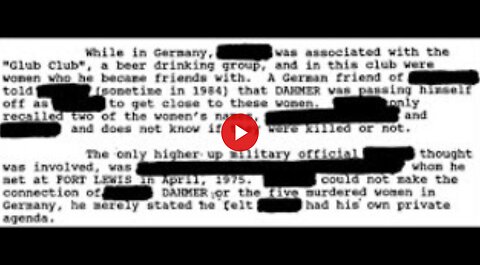 Programmed To Kill/Satanic Cover-Up Part 102 (Jeffrey Dahmer - Unanswered Questions Part 3)