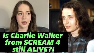 Evidence Charlie Walker from SCREAM 4 is still ALIVE? - SCREAM 7 theory