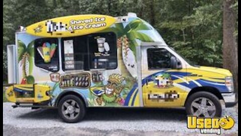 2012 Ford Econoline 20' Shaved Ice and Ice Cream Truck | Snowball Truck for Sale in Georgia