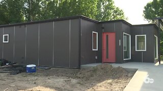 Shipping container housing development opens in Boise