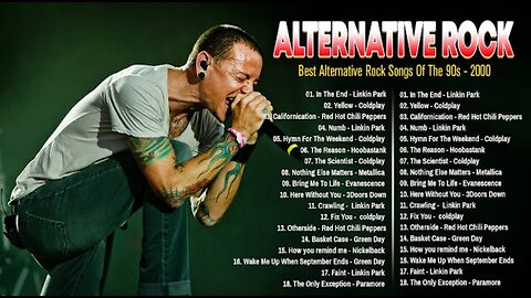 Alternative Rock Greatest Hits 90s 2000s