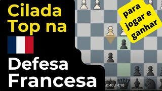 ARME UMA CILADA FATAL NA DEFESA FRANCESA PARA SEU ADVERSÁRIO MATERIALISTA