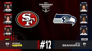 Madden 24 49ers vs Seahawks CPU vs CPU