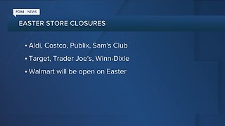 Easter Sunday store closures