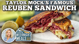 Easy Weeknight Meal: Taylor Mock's Famous Reuben Sandwich | Blackstone Griddles