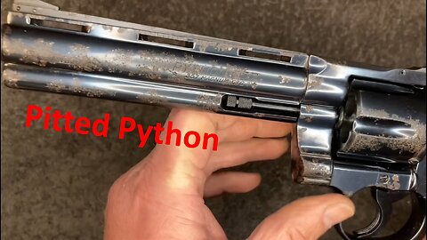 Colt Python - Disassembly/Assembly & Conservation