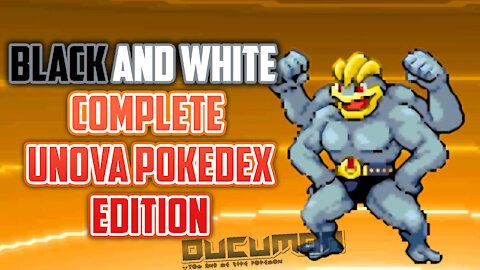 Pokemon Black and White - Complete Unova Pokedex Edition - You can complete Pokedex without trading!