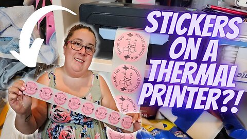 Elevate Your eBay Reselling Game: Creating Stickers with a Thermal Label Printer!