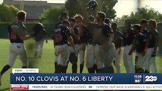 23ABC Sports: Liberty baseball wins in Division One semifinals to advance to the valley championship