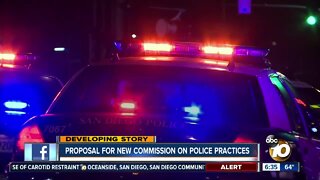 New commission on San Diego police practices proposed