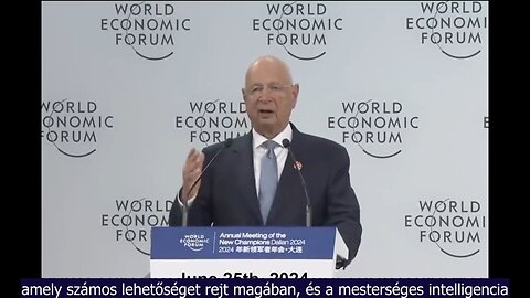 Klaus Schwab - Az emberiséget kényszeríteni kell az együttműködésre!