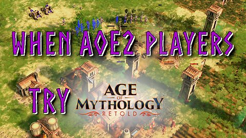I found some Age of Empires players trying Age of Mythology Retold!
