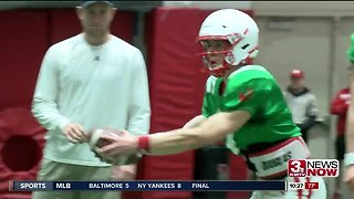 Frost pleased with Huskers quarterback play