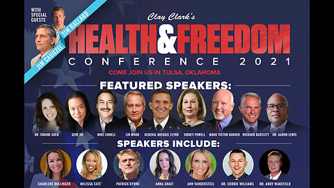 Clay Clarks Reawaken America - Health & Freedom Tour - Tulsa Oklahoma 2021