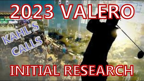 2023 Valero Initial Research