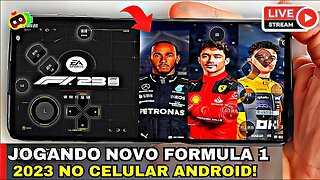F1 23 e FINAL FANTASY 15 jogando no celular Android via Frango Games 📱🎮