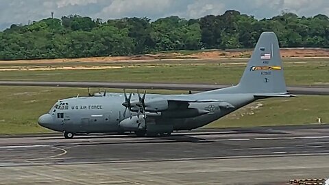 Hercules C130 #USAIRFORCE in #Manaus