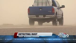 Dust detectors to warn drivers on I-10