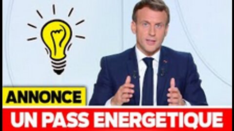 Emmanuel Macron ANNONCE le pass énergétique !