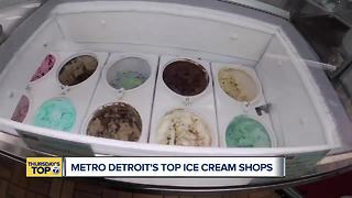 Thursday's Top 7: The top 7 ice cream shops around metro Detroit