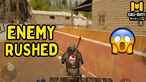 Enemy RUSHED at ME 😱 | Call Of Duty Mobile