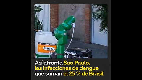 Lucha contra el dengue en Sao Paulo