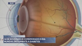 Alerta: 14 de Novembro é comemorado o Dia Mundial de Combate à Diabetes.