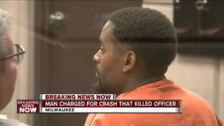 Suspect charged in crash that killed Officer Charles Irvine Jr.