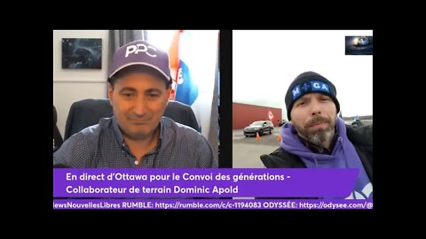 Convoi des Géréations - En direct d'Ottawa!