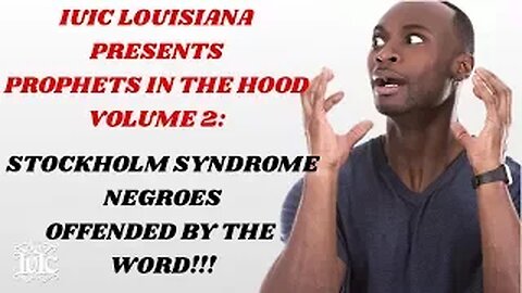 IUIC: Prophets In The Hood: Negroes Get Offended By The Word!!!!