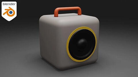 Quick speaker in #blender