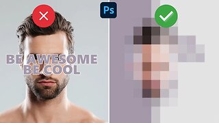 1Min Design Idea | Make a Unique Profile Photo in Photoshop