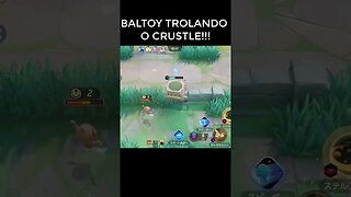 BALTOY TROLOU O CRUSTLE 🤣🤡POKÉMON UNITE #shorts