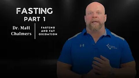 Dr Chalmers Path to Pro - Fasting Part 1