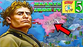 D-DAY LAUNCHED! GAME OVER? Hearts of Iron 4: Road to 56 Mod: Italy #5