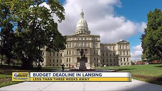 Budget deadline in Lansing less than 3 weeks away