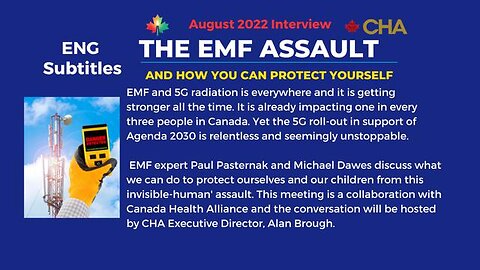 The EMF Assault - How to Protect Yourself - EMF experts Paul Pasternak and Michael Dawes