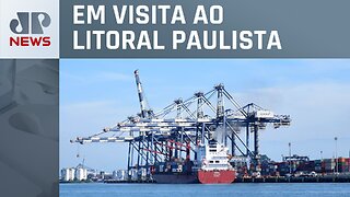 Ministro nega intenção de privatizar Porto de Santos
