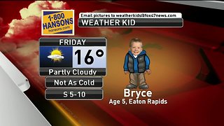 Weather Kid - Bryce - 2/1/19