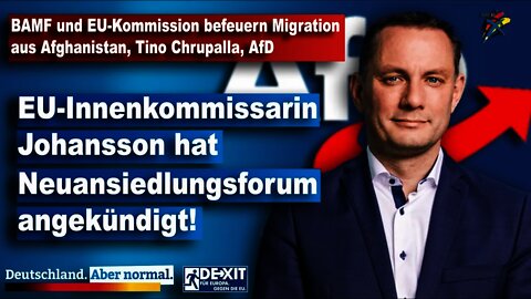 BAMF und EU-Kommission befeuern Migration aus Afghanistan, Tino Chrupalla, AfD