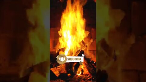 💥 The GREATEST Fireplace EVER with Crackling Fire Sounds 🔥 Video Link Below