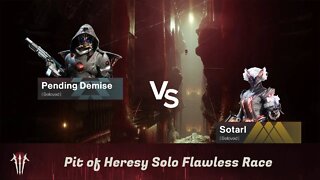 Pit of Heresy Solo Flawless Race