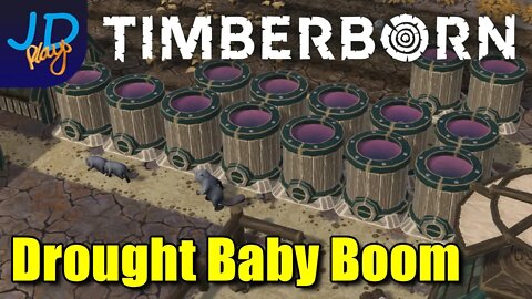 Booming into the Drought 🌲 Timberborn 🐻 Niagara Falls Custom Map 🌲 Ep2